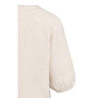 YAYA Trui met mouwen met textuur off white