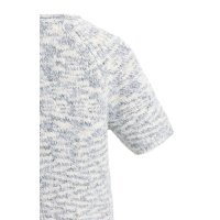 YAYA Multicolor trui met korte mouwen gray melange