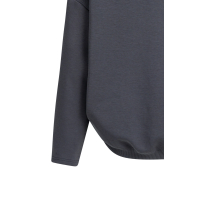 YAYA Lichtgewicht sweatshirt met balloneffect hole black