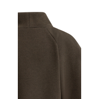 YAYA Sweatshirt van geborsteld jersey met wijde mouwen brown