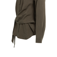 YAYA Blouse met lange mouwen en knoopdetails black brown