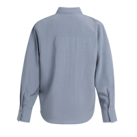 YAYA Blouse met kraagdetails seal grey.