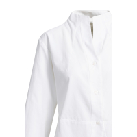 YAYA A-lijn blouse met hoge hals pure white