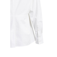 YAYA A-lijn blouse met hoge hals pure white