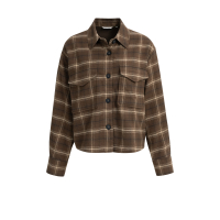 YAYA Flanellen blouse met ruitjespatroon 