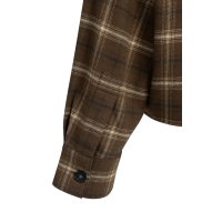 YAYA Flanellen blouse met ruitjespatroon 