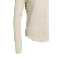 YAYA Jersey melange blouse cashmere grey
