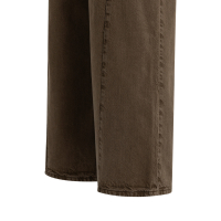 YAYA Jeans met hoge taille en wijde pijpen - L32 brown