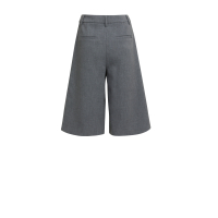 YAYA Zachte geweven lange bermudashort anthracite