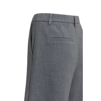 YAYA Zachte geweven lange bermudashort anthracite