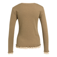 YAYA Top met lange mouwen en dubbellaags effect 