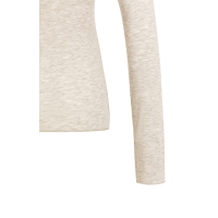 YAYA Top met lange mouwen en ronde hals cashmere grey