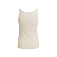 YAYA Singlet met gebreide look cashmere grey