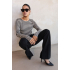 By-Bar basic ls stripe top