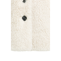 YAYA Oversized korte jas van imitatiebont