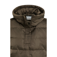 YAYA Nylon gevoerde binnenbodywarmer om als extra laag te dragen brown