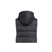 YAYA Nylon gevoerde binnenbodywarmer om als extra laag te dragen black.