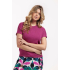 Studio Anneloes  TANYA RIB LUREX PULLOVER - NEW FUCHSIA