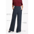 Studio Anneloes  Ozzie woven look trousers - midnight blue