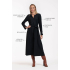 Studio Anneloes  Siri ls dress - black