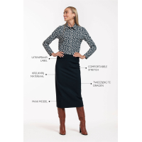 Studio Anneloes  Amelina reversible skirt - dark blue/black