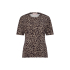 Studio Anneloes  Leopard travel Tee - latte/black