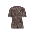 Studio Anneloes  Leopard travel Tee - latte/black