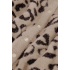 Studio Anneloes  Bibi leopard mink cardigan - latte/black