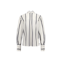 Studio Anneloes  Birdy bow blouse - kit/dark blue