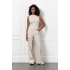 Studio Anneloes  Lexie pinstripe trousers - kit/black