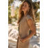 Studio Anneloes  Nancy cargo jumpsuit - latte