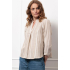 Studio Anneloes  Lieve gold stripe top - latte
