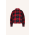 By-Bar sarah short red check blouse