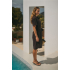 Studio Anneloes  Louna blouse dress - espresso