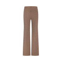 Studio Anneloes  Lexie check trousers - caramel/latte
