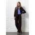 Studio Anneloes  Jessa waffle jacket - espresso