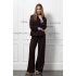 Studio Anneloes  Jessa waffle jacket - espresso