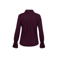 Studio Anneloes  Duna ruffle blouse - blackberry