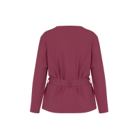 Studio Anneloes  Vesper twill top - vintage berry