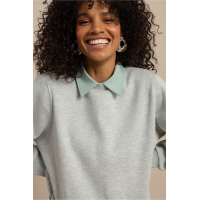 Studio Anneloes  Pleuni studio sweater - light sage green