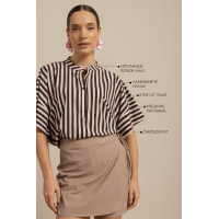 Studio Anneloes Laureen stripe blouse - multi color