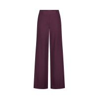 Studio Anneloes Lexie bonded trousers aubergine