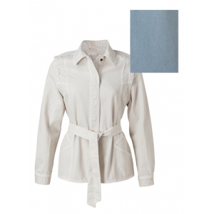 YAYA Denim jacket with shoulder detail YAYA Denim jacket with shoulder detail