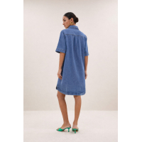 By-bar lexia denim dress, medium denim