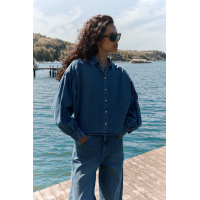 By-Bar sarah short denim blouse 