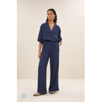 By-bar benji viscose pants, winter blue