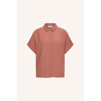 By-bar barley viscose blouse, rustic sienna