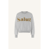 By-Bar Bibi salut sweater, grey melee