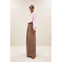 By-bar nyka pinstripe blouse, pink pin stripe