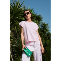 By-bar mason top, light pink